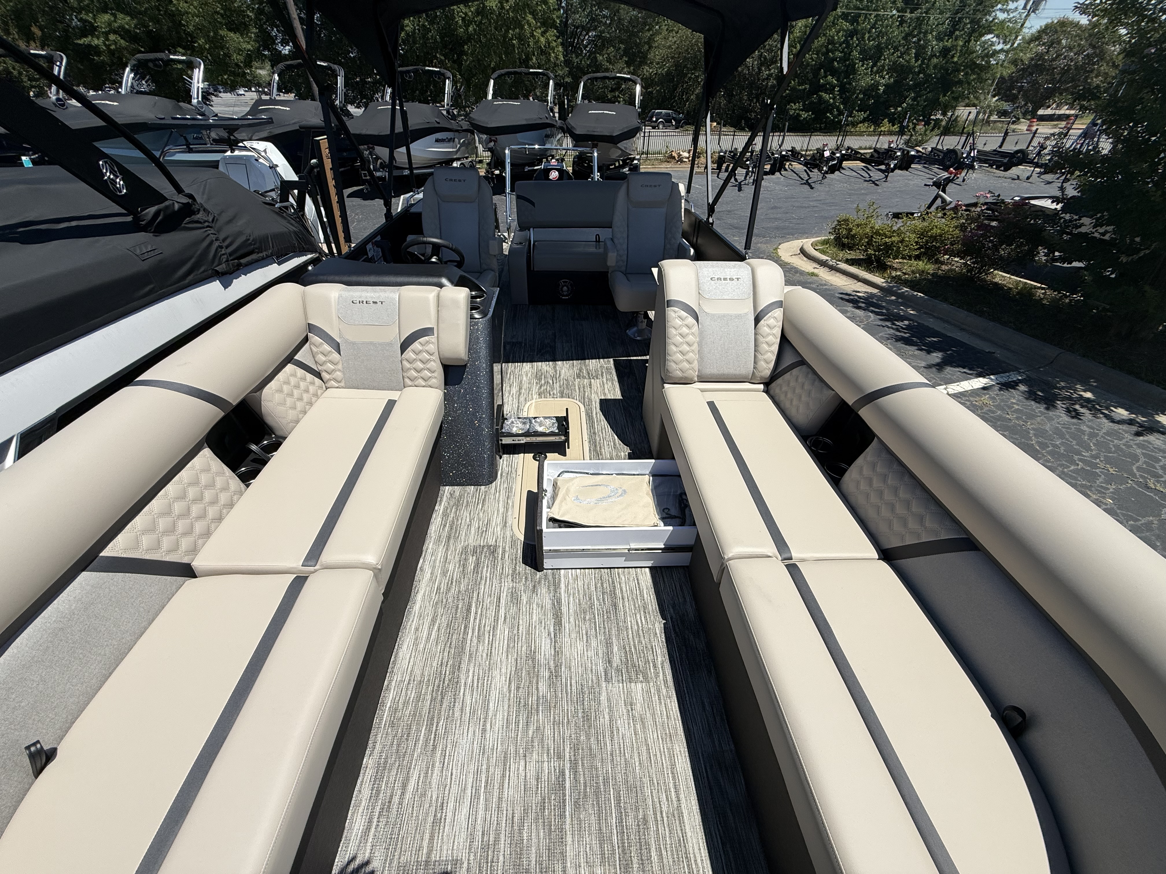 2026 Crest CONQUEST 235SLSC Pontoon