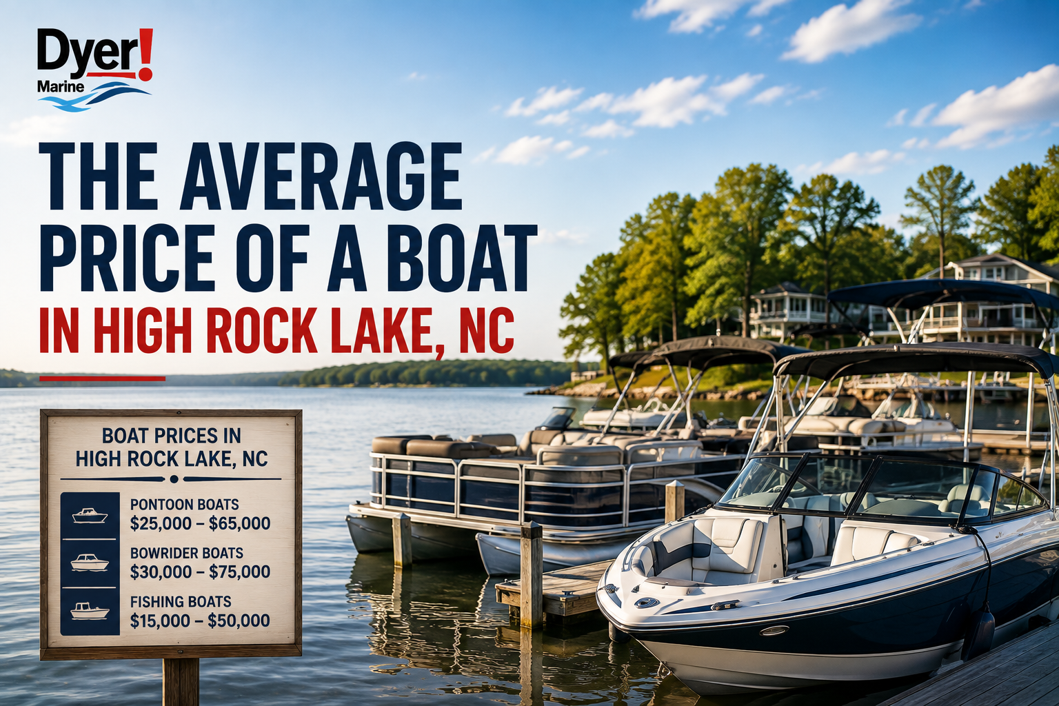 Read more about the article The Average Price Of A Boat In High Rock Lake, NC