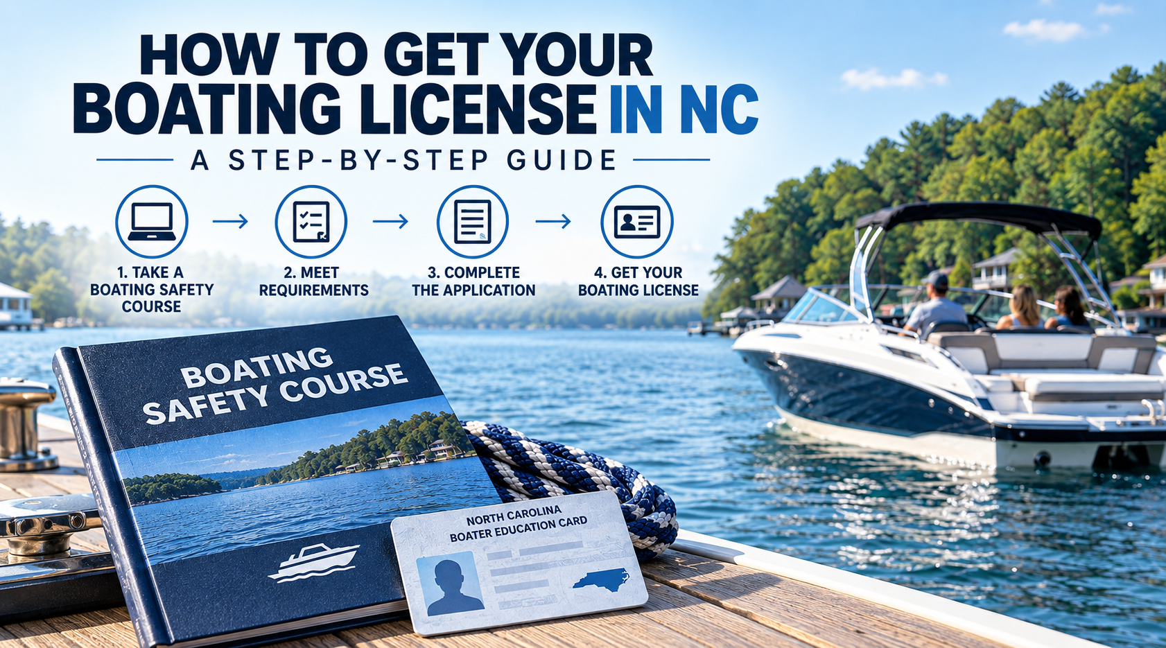 Read more about the article How To Get Your Boating License In NC: A Step-By-Step Guide